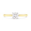 9ct Gold Diamond Solitaire Ring - 60pts (Non-Certificated) - D50366 Alternative Image