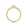 9ct Gold Princess Cut Diamond Ring - 1/2ct - AGI Certificated - D5131 Alternative Image