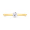 9ct Illusion-Set Diamond Solitaire Ring - D5145 Alternative Image