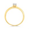 9ct Illusion-Set Diamond Solitaire Ring - D5145 Alternative Image