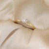 9ct Illusion-Set Diamond Solitaire Ring - D5145 Alternative Image