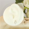 9ct White Gold Diamond Teardrop Stud Earrings - D5558 Alternative Image