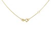 9ct Gold Diamond Oval Link Necklace - D56116 Alternative Image