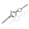 9ct White Gold Diamond Open Heart Necklace - 1/4ct - D5641 Alternative Image