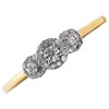 9ct Gold Diamond Trilogy Cluster Ring - 30pts - D5909 Alternative Image