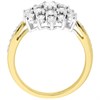 9ct Gold Diamond Flower Cluster Ring - 1/4ct - D60158 Alternative Image