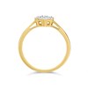 9ct Gold Diamond Cluster Ring - 20pts - D6072 Alternative Image