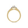 9ct Gold Diamond Cluster Ring - 20pts - D6074 Alternative Image