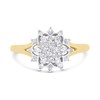 9ct Gold Diamond Cluster Ring - 30pts - D6090 Alternative Image