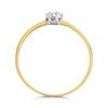 9ct Gold Diamond Cluster Ring - 10pts - D6091 Alternative Image