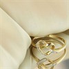 9ct Diamond-Set Heart Knot Ring - D6096 Alternative Image