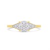 9ct Gold Diamond Cluster Ring, 1/4ct - D6099 Alternative Image