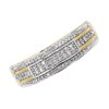 9ct Gold Diamond Band Ring - 18pts - EXCLUSIVE - D6122 Alternative Image