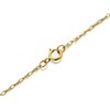 9ct Gold Heart Diamond And Ruby Pendant And Chain - 5pts - D6225 Alternative Image