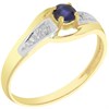 9ct Gold Sapphire And Diamond Ring - D64181 Alternative Image