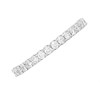 9ct White Gold Diamond Half Eternity Ring - 1/2ct - AGI Certificated - D66101 Alternative Image