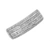 9ct White Gold Diamond Band Ring - 1/2ct - D66108 Alternative Image