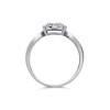 9ct White Gold Diamond Cluster Ring - 1/4ct - D66134 Alternative Image