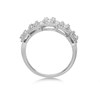 9ct White Gold Diamond Cluster Band Ring - 1/2ct - D68100 Alternative Image