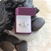 9ct White Gold 1 Carat Diamond Crossover Band Ring - D68118 Alternative Image