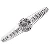 9ct White Gold Diamond Ring - 20pts - D6829 Alternative Image