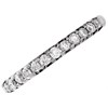 9ct White Gold Diamond Half Eternity Ring - 1/4ct - D6835 Alternative Image
