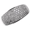 9ct White Gold 1 Carat Diamond Band Ring - D6840 Alternative Image