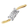 U&Me 9ct Gold Diamond Ring - 1/3ct - D6930 Alternative Image