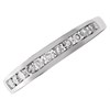 9ct White Gold Diamond Half Eternity Ring - 1/2ct - D71122 Alternative Image