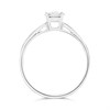 9ct White Gold Diamond Starburst Cluster Ring - 36pts - D71208 Alternative Image