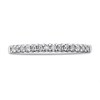 9ct White Gold Diamond Half Eternity Ring - 15pts - D71221 Alternative Image