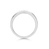 9ct White Gold Diamond Wishbone Ring - 10pts - D7158 Alternative Image