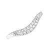 9ct White Gold Double Row Diamond Wishbone Ring - 20pts - D72105 Alternative Image
