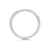 9ct White Gold Diamond Crossover Band Ring - 9pts - D72110 Alternative Image
