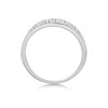 9ct White Gold Diamond Band Ring - 1/3ct - D72117 Alternative Image