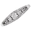 9ct White Gold Diamond Band Ring - 1/3ct - D7229 Alternative Image