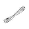 9ct White Gold Diamond Crossover Ring - 7pts - D7236 Alternative Image