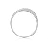 9ct White Gold Diamond Crossover Ring - 7pts - D7236 Alternative Image