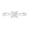 9ct White Gold Diamond Ring - 5pts - D7259 Alternative Image