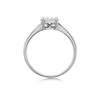 9ct White Gold Diamond Starburst Ring - 1/3ct - D7736 Alternative Image