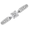 9ct White Gold Diamond Ring - 1/3ct - D7767 Alternative Image