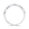 9ct White Gold Ruby And Diamond Band Ring - 15pts - D7789 Alternative Image
