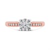 9ct Rose Gold Diamond Cluster Ring - 36pts - D78242 Alternative Image