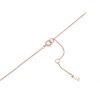 9ct Rose Gold Diamond 'LOVE' Necklace - 7pts - D7831 Alternative Image