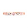 One In A Million 9ct Rose Gold Pink Diamond Ring - 10pts - D7839 Alternative Image