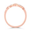 One In A Million 9ct Rose Gold Pink Diamond Ring - 10pts - D7839 Alternative Image