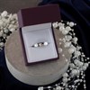 One In A Million 9ct White Gold Pink Diamond Band Ring - 10pts - D7840 Alternative Image