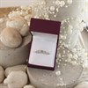 One In A Million 9ct Two Colour Gold Pink Diamond Cluster Band Ring - 1/4ct - D7843 Alternative Image