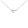 One In A Million 9ct Two Colour Gold Pink Diamond Necklace - 15pts - D7849 Alternative Image