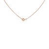One In A Million 9ct Two Colour Gold Pink Diamond Star Necklace - 1/4ct - D7852 Alternative Image